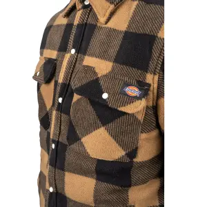 Dickies Mens Portland Shirt Khaki