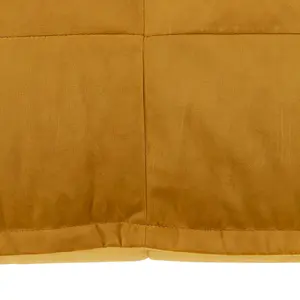 icon Dolce Lounger Bean Bag Ochre Yellow Velvet Bean Bag Chair