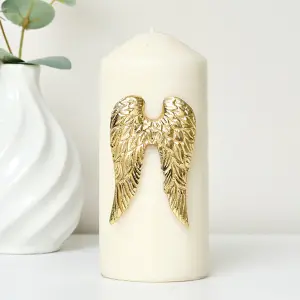 Melody Maison Gold Angel Wings Candle Pin