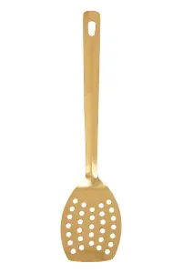 Maison by Premier Freya Gold Finish Slotted Turner