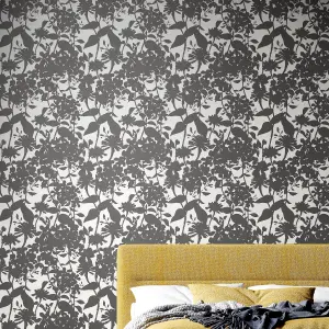 Hoopla Walls Summer Silhouette Chalkboard Smooth Matt Wallpaper