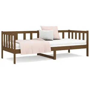 Berkfield Day Bed Honey Brown 80x200 cm Solid Wood Pine