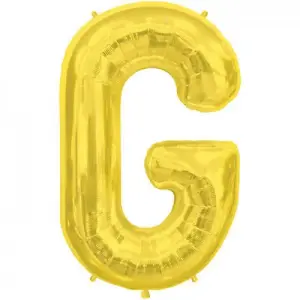 NorthStar G Letter Foil Balloon Gold (One Size)