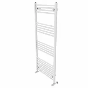 Rinse Straight Bathroom Heated Towel Rail Ladder Radiator White 1400x600mm