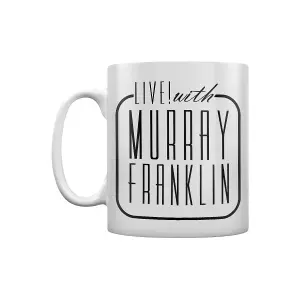 Grindstore Live With Murray Franklin Mug White/Black (One Size)