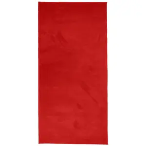 Rug OVIEDO Short Pile Red 100x200 cm