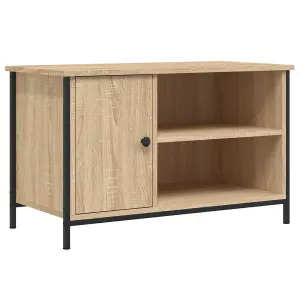 Berkfield TV Cabinet Sonoma Oak 80x40x50 cm Engineered Wood