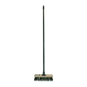 Stiff PVC Indoor & outdoor Broom, (W)330mm