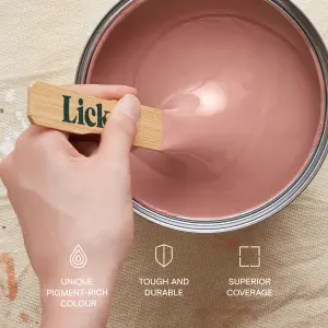 Lick Red 03 Eggshell Emulsion paint, 2.5L