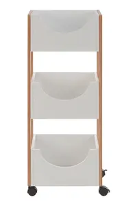 Interiors by Premier Nostra 3 Tier Storage Trolley