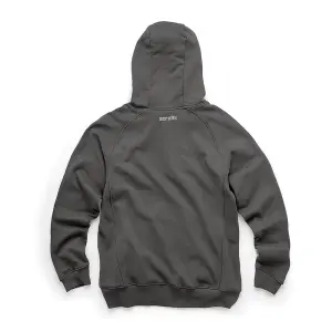 Scruffs Eco Worker Hooded Jumper Graphite Grey - XL