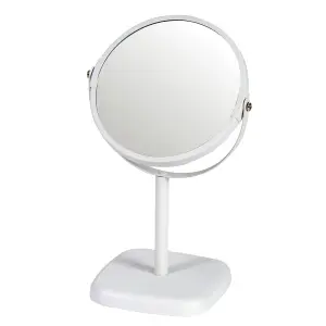 Showerdrape Capri White 2x Magnifying Vanity Mirror