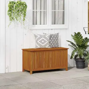 vidaXL Garden Storage Box 113x50x58 cm Solid Acacia Wood