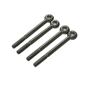 Stainless Steel Eyebolt DIN 444 6MM X 60MM - Pack of 4 (Marine Grade Metric Eye Bolt)