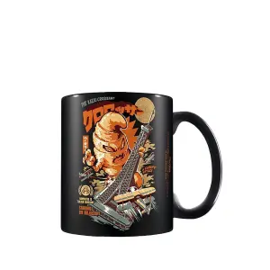 Ilustrata The Kaijussant Mug Black/Orange (325ml)