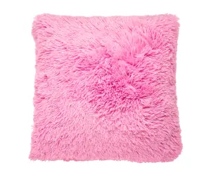 Catherine Lansfield Downstairs Living Cuddly 45x45cm Cushion Candy Pink