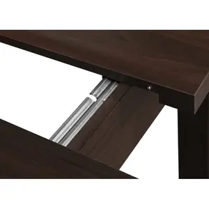 Cenare Extendable Dining Table Wenge / 78cm H x 180cm W x 80cm D