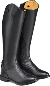 Harry Hall Burlington II Long Leather Riding Boot Size 9 Black