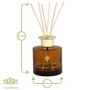 Nicola Spring - Reed Diffuser - 200ml - Sandalwood & Jasmine - Patchouli & Rosewood