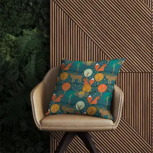 Wild Nightlife Outdoor Cushion 45cm x 45cm