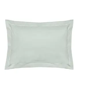 Plain Dye 200 TC Egyptian-Quality Cotton Oxford Pillowcase Thyme