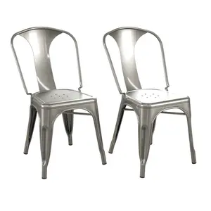 Cameron Dining Chair (Set of 2) Gunmetal Grey