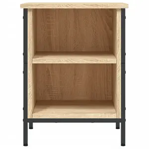 Berkfield Shoe Cabinet Sonoma Oak 38x35x50 cm Engineered Wood