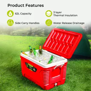 ROYALFORD 62L Freezer Pack Red