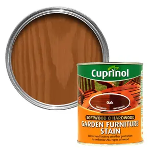 Cuprinol Softwood & hardwood Oak Furniture Wood stain, 750ml