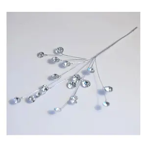 Diamante 11mm Pack of 6 in Silver