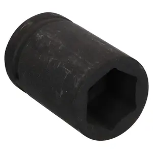 34mm Metric 1" Drive Deep Impact Socket 6 Sided Single Hex Thick Walled