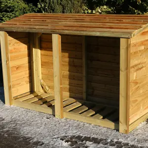 CHURNET VALLEY HEAVY DUTY LOGSTORE 4X6 (HEIGHT FT X WIDTH FT)