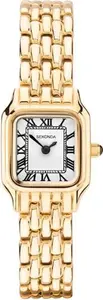 Sekonda Ladies' Monica White Dial Gold Alloy Bracelet Watch