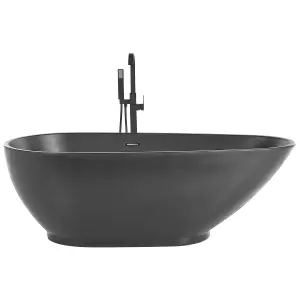 Freestanding Bath 1730 x 820 mm Black GUIANA