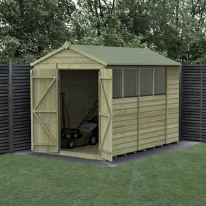 Beckwood 6x10 Apex Shed - 4 Windows - Double Door