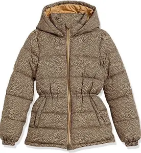 Amazon Essentials Women's Heavyweight Puffer Jacket With Drawstring