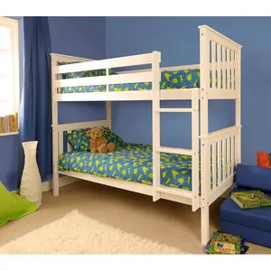 Hahn Single (3') Standard Bunk Bed White