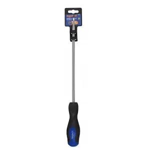 SupaTool Slotted Head Screwdriver Black/Blue (75mm)