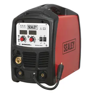 Sealey Inverter Welder MIG, TIG & MMA 200A INVMIG200