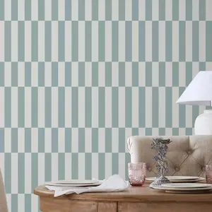 Next Optimism Stripe Blue Wallpaper