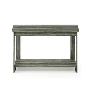 Furinno Beginning TV Stand, French Oak Grey