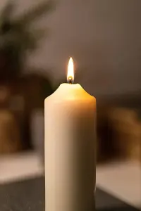 Vanilla Scented Pillar Candle - 24cm