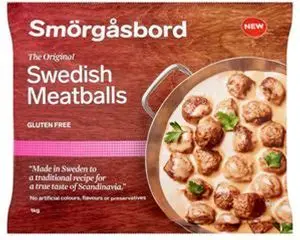 Smorgasbord The Original Swedish Meatballs 1Kg