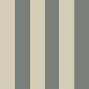 Fernhurst Stripe Wallpaper Green Belgravia 1115