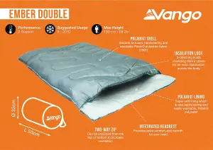 Vango Ember Double Sleeping Bag