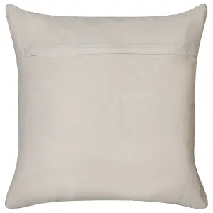 Set of 2 Cushions CONSTYLIS Cotton 45 x 45 cm Solid Taupe