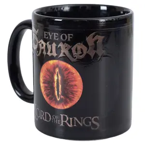 The Lord Of The Rings Eye Of Sauron Heat Changing Mug Black (One Size)