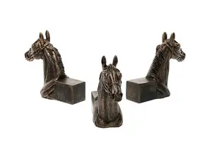 Horse Plant Pot Feet - Set of 3 - L11.5 x W4 x H10.5 cm