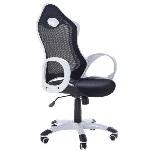 Office Chair Black-White iCHAIR