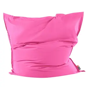 Large Bean Bag Fuchsia Pink FUZZY